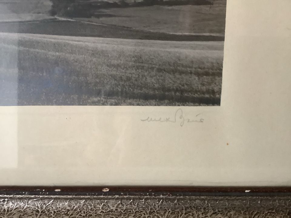 Fotografie Max Baur Silbergelantine Rügenlandschaft in Essen