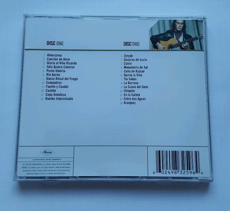 2-CD PACO DE LUCIA - GOLD - DEFINITIVE COLLECTION - NEUWERTIG !!! in Rostock