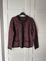 Tweed Cardigan Blazer NP 140€ Brax Gr 38 neu rot schwarz Jäckchen Hamburg - Wandsbek Vorschau