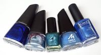 5x Nagellack Blautöne Schimmer Glitzer Manhattan KIKO NP: 30€ Bayern - Freising Vorschau