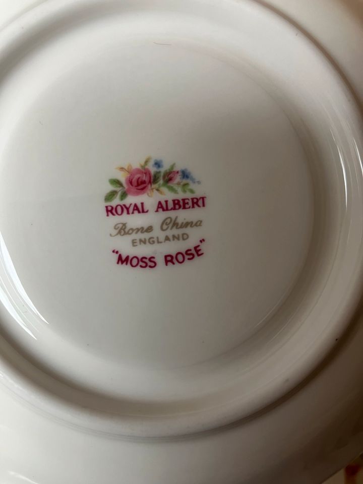 Royal Albert „Moss Rose“ für 26 Personen  , Kaffeekannen usw in Burgdorf