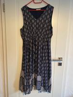 Cecil XL 42 44 Kleid Maxikleid V-Ausschnitt blau Damen wie neu Brandenburg - Lebus Vorschau