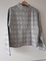 Pullover Orsay 5 € grau schwarz kariert Größe S Thüringen - Erfurt Vorschau