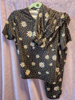 Pyjama Set M/38 Gänseblümchen von Asos Schwarz Daisy Kawaii Sachsen - Wiednitz Vorschau