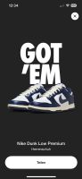 Dunk low Midnight Navy and white Berlin - Kladow Vorschau