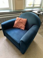 Designer Sofa-Chair: Carlton Sessel samt in Tintenblau Eimsbüttel - Hamburg Rotherbaum Vorschau