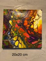 Acryl pouring Bilder auf Leinwand ab 15€ Nordrhein-Westfalen - Nettetal Vorschau