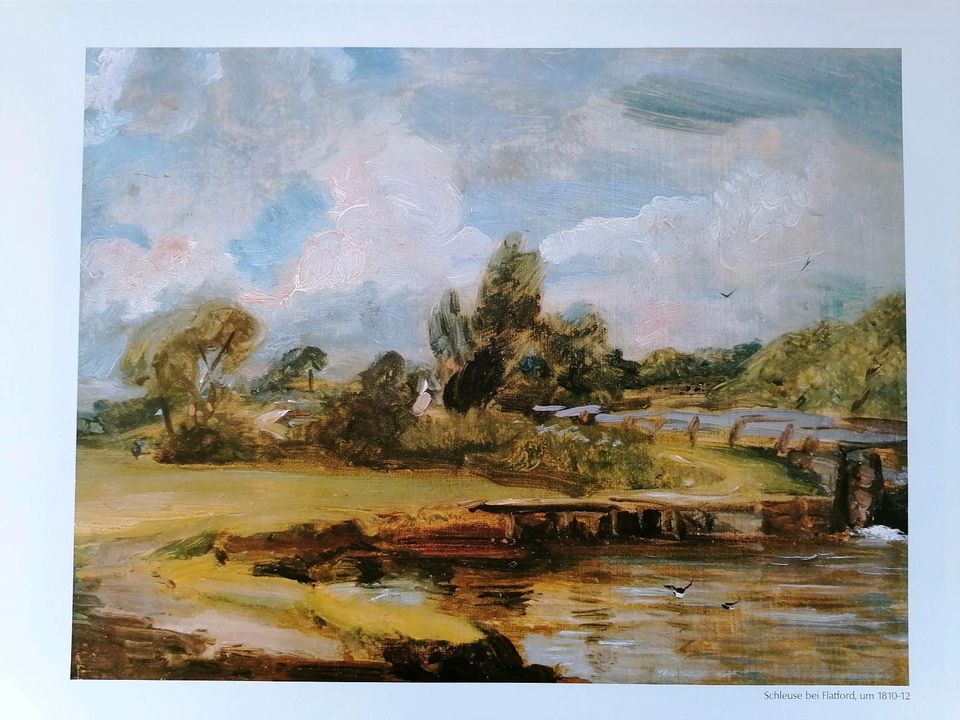 John Constable, 12 Farbdrucke zum Rahmen in Kassel