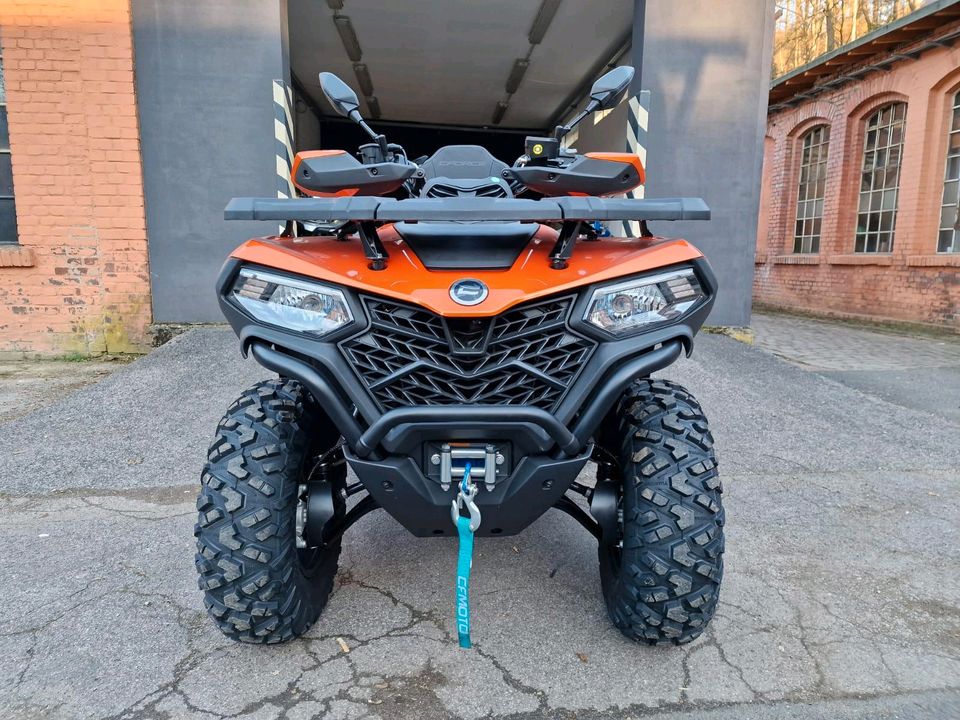 CFMOTO CForce 520 L DL EFI EPS 4X4 AHK WINDE LOF ALU ANGEBOT NEU in Wermelskirchen