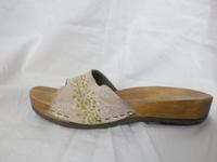 37 Pantolette Clogs Leder Holz flex Sohle Woody Loints Softclox ? Hessen - Kelkheim Vorschau