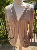 dünne braun beige Jacke Damen, Gr. 42, gut erhalten Dresden - Strehlen Vorschau