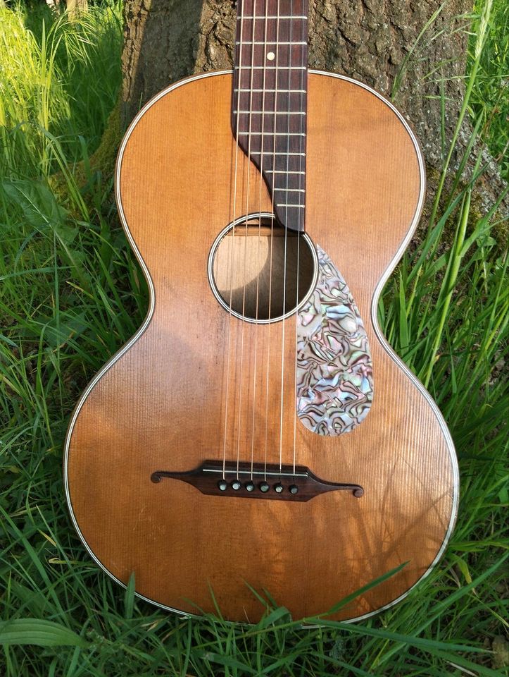 Parlor Gitarre Ernst Rudolf Glier Meistergitarre in Kassel