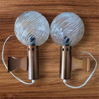 Kugellampe Wandlampe DDR 2 Glas Kugel Vintage Kupfer Dekor Licht Sachsen-Anhalt - Zeitz Vorschau