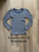 Cosilana Gr. 116 wolle Seide LA Shirt Unterhemd blau gestreift Niedersachsen - Bohmte Vorschau