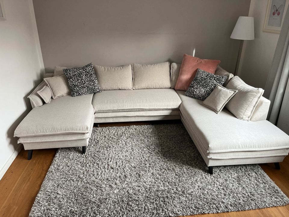 Schlafsofa, Couch, Ecksofa mit Bettfunktion, Wohnlandschaft in Igling