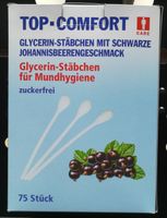 Mundhygiene - Glycerin-Stäbchen Johannisbeergeschmack Bayern - Schönau Niederbay Vorschau