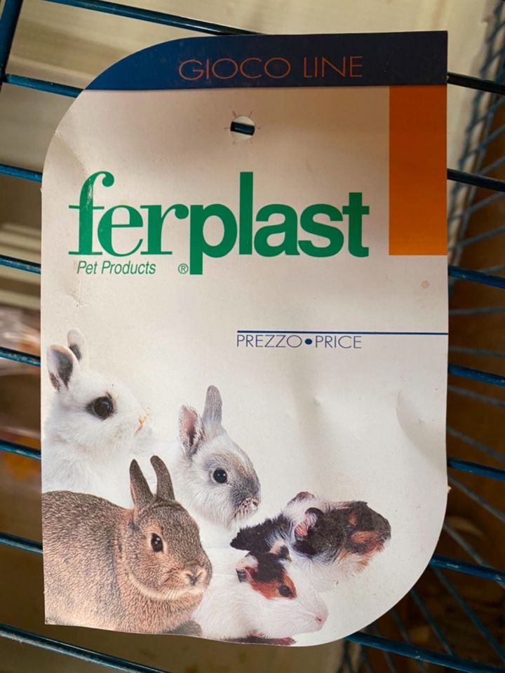 Ferplast Kleintierkäfig - Hamsterkäfig - Nagerheim mit Zubehör in Hüttenberg