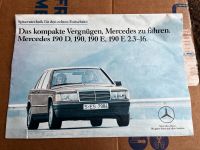 Mercedes w201 Prospekt Accessoires Sachsen - Mülsen Vorschau