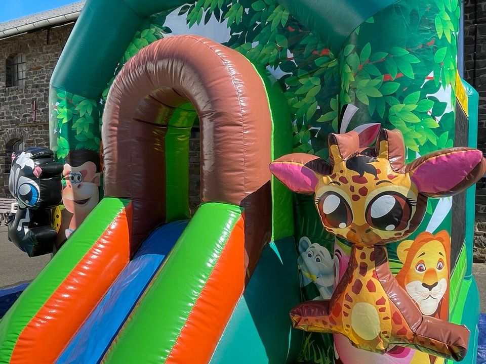 Hüpfburg Safari klein mieten / Hüpfburg Verleih /Kindergeburtstag in Lohmar