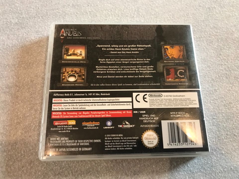 Nintendo DS Spiel Das Haus Anubis - Im Bann der Isis in Gößweinstein