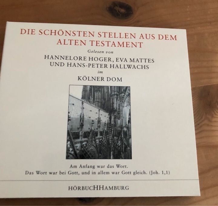 2 neuwertige CDs Stellen aus dem alten Testament in Wiesbaden