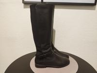 Ecco Langschaftstiefel Echtleder 38 schwarz Berlin - Lichtenberg Vorschau