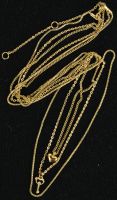 Doppel-Kette gold-farben Herz-anhänger Schlüssel Mode-Schmuck Niedersachsen - Langenhagen Vorschau