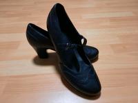 Spangenpumps schwarz Gr.38 Stil 60er 70er Jahre Nordrhein-Westfalen - Iserlohn Vorschau