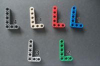 LEGO® Technic Liftarm L-Form 3x5 mit 7 Pin- Niedersachsen - Dransfeld Vorschau