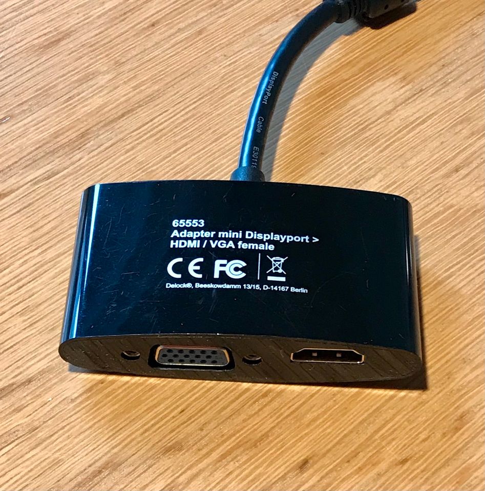 Delock 65553 Mini Display Port VGA/HDMI Adapter in Essen