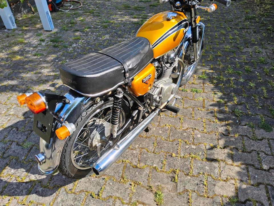 Honda CB 350 B4 EZ 1973 Survivor, nicht restauriert in Bingen