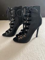 Peeptoes zum Schnüren Pumps Sandalen mit Absatz 37 NEU!! Nordrhein-Westfalen - Bünde Vorschau