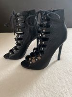 Peeptoes zum Schnüren Pumps Sandalen mit Absatz 37 NEU!! Nordrhein-Westfalen - Bünde Vorschau