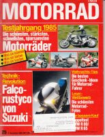 Das Motorrad 25/85, Doppel-Test BMW R 65/80, Kawasaki LSL 600 Münster (Westfalen) - Gievenbeck Vorschau