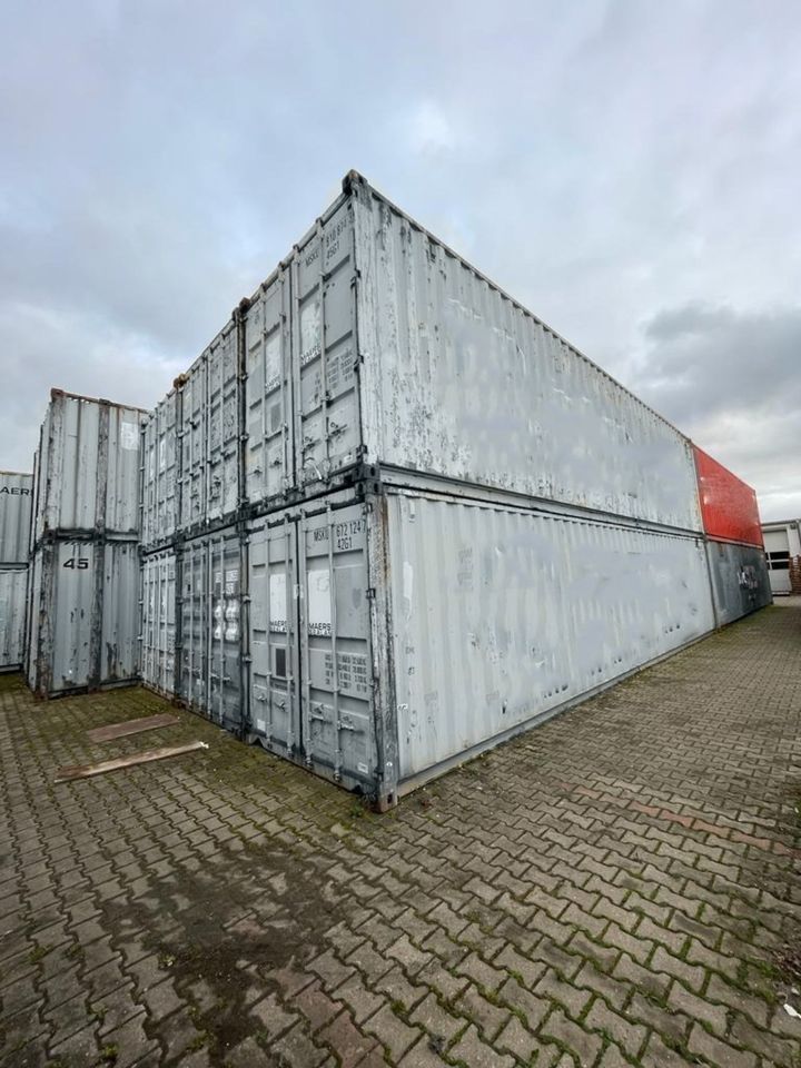 40ft Schiffscontainer Lager 12m Standard Reifencontainer mieten in Freiburg im Breisgau