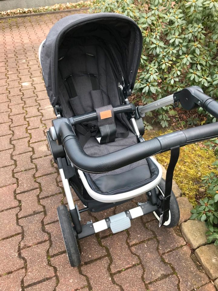 Emmaljunga NXT 90 Kombi Kinderwagen Grau Buggy in Gelsenkirchen