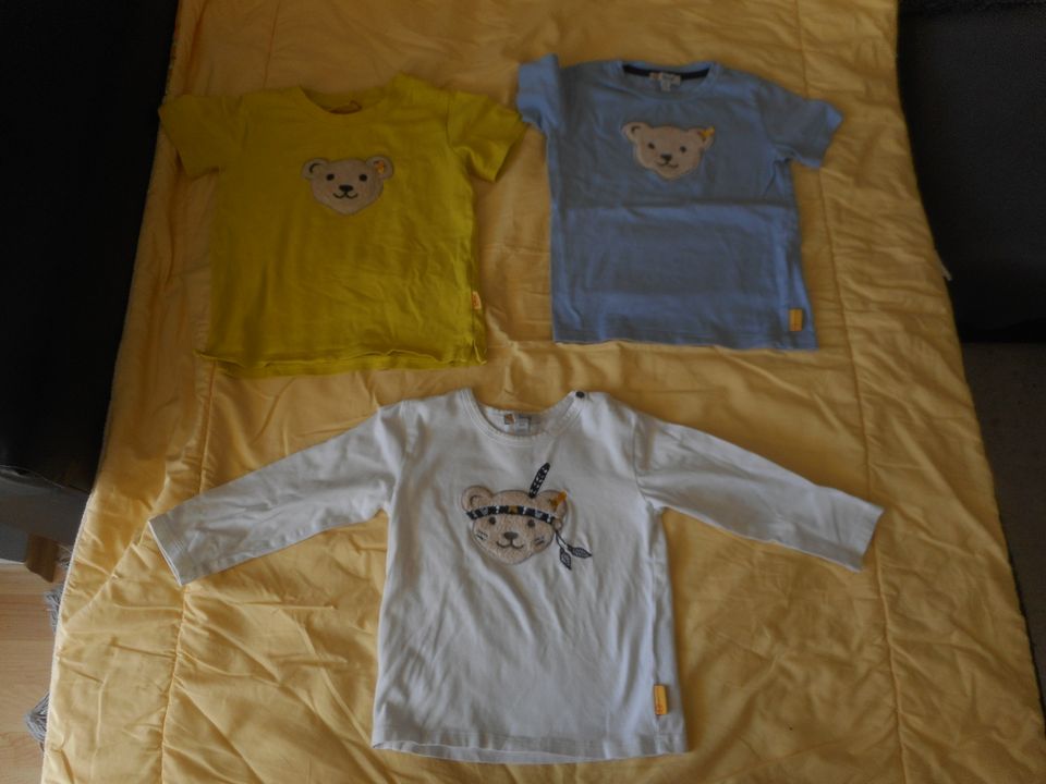 12 Stück Steiff Jungen Pullover T-shirt Paket Gr.86 92 in Markt Rettenbach