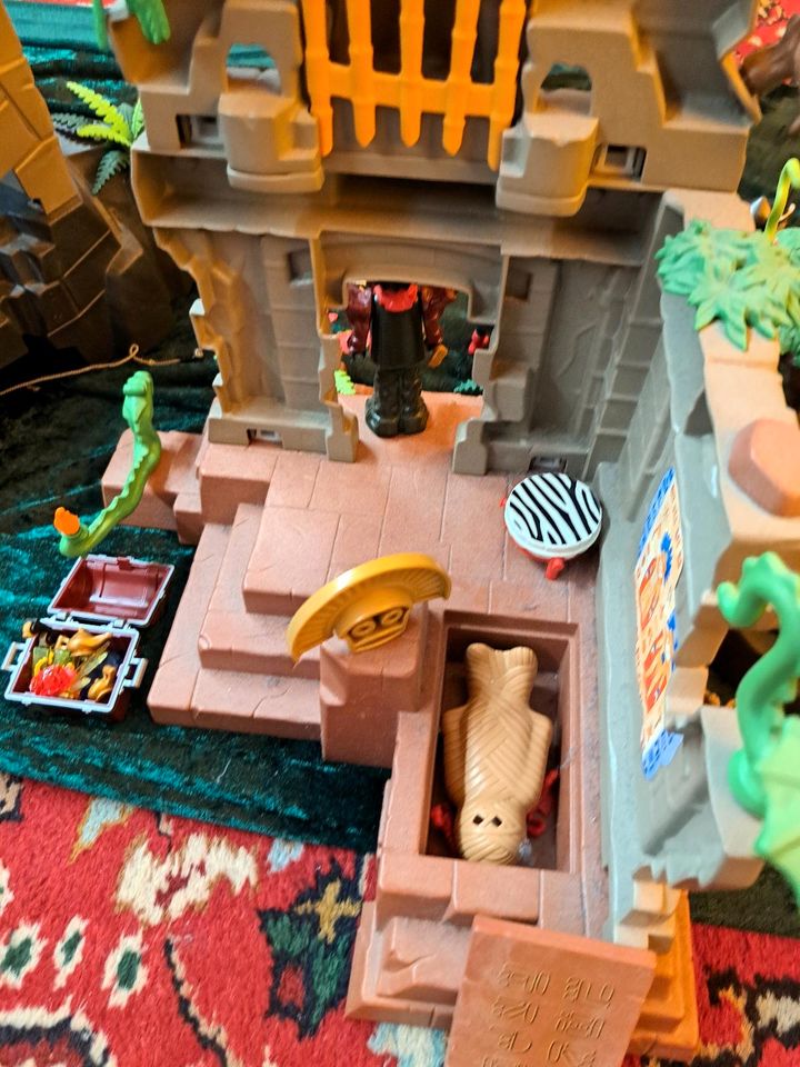 Playmobil Dschungel Tempel Forscher TOP Zustand viel Zubehör!! in Barmstedt