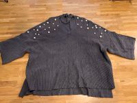 Damenoberteil Pullover Größe 36/38 mit Perlen Grau Berlin - Reinickendorf Vorschau