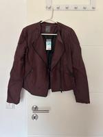 Lederjacke / Brombeere / Neu mit Etikett Brandenburg - Großbeeren Vorschau
