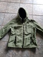 Superdry Softshelljacke Winterjacke mit Teddyfutter Gr 44 grün Nordrhein-Westfalen - Heinsberg Vorschau