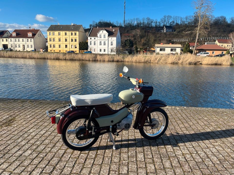 Simson SR4/2 Star Maronrot Neuaufbau in Oderberg