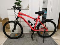 Mountainbike in neon orange mit Zubehör Saarland - Kirkel Vorschau