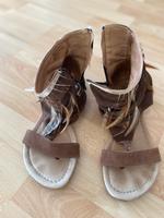 Römersandalen im Pocahontas Stil, Größe 40 von Alba  Moda Nordrhein-Westfalen - Herford Vorschau