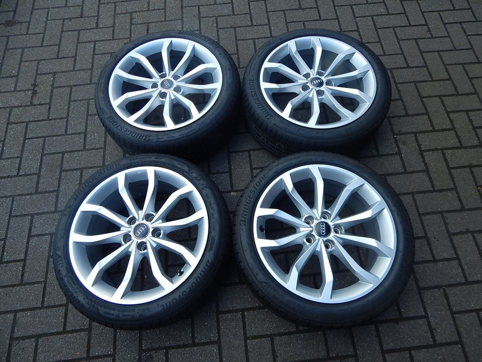 4x Alufelgen Original Audi A4 8W,B9, auf Sommerreifen 225 45 R18 in Dortmund