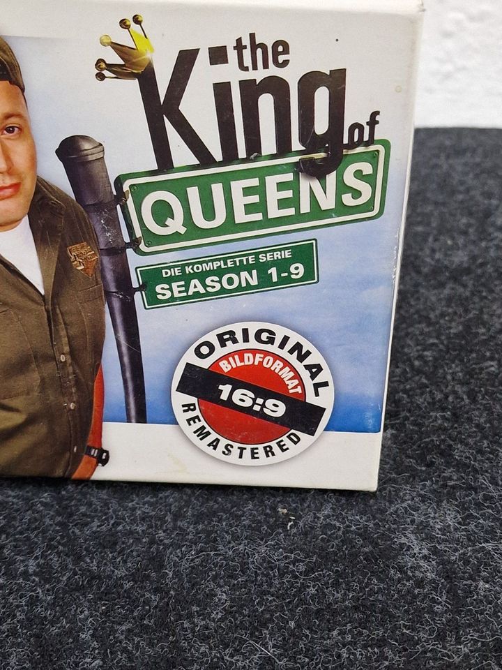 the king of Queens Box, Filme Box. in Recklinghausen