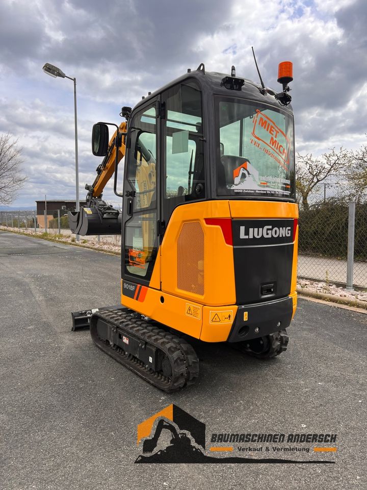 Minibagger LIUGONG 9018F I YANMAR 18 PS I Leasing ab in Zwickau