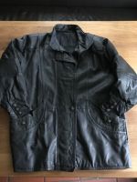 coole Lederjacke Ledermantel schwarz Oversized Vintage 80er Bayern - Schwabach Vorschau