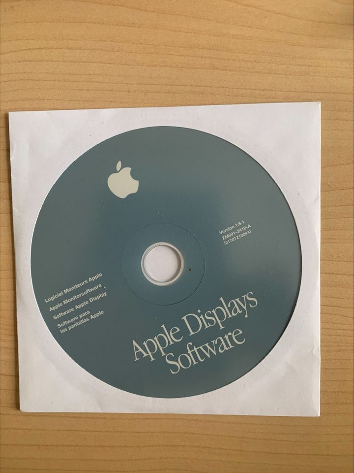 CD Apple Displays Software 1.8.1 (691-2418-A,ZM) in Rodgau