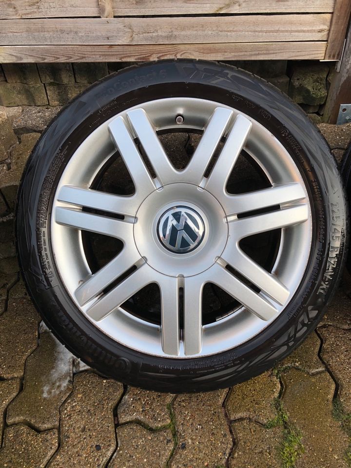 Alufelgen 17“ Volkswagen VW Sommerreifen 5x112 in Nörten-Hardenberg